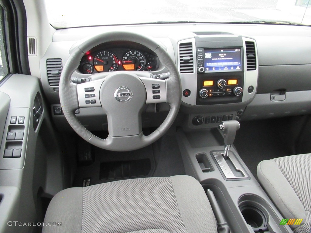 Steel Interior 2019 Nissan Frontier SV Crew Cab 4x4 Photo #143890334