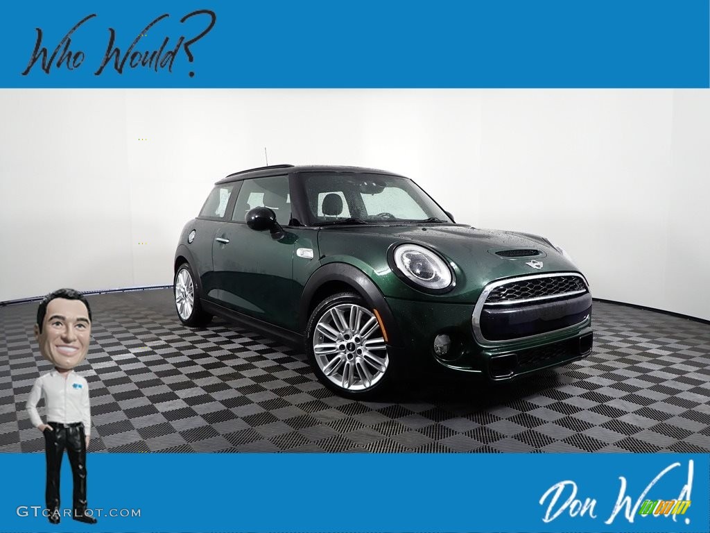 2015 Cooper S Hardtop 2 Door - British Racing Green II Metallic / Black Pearl photo #1