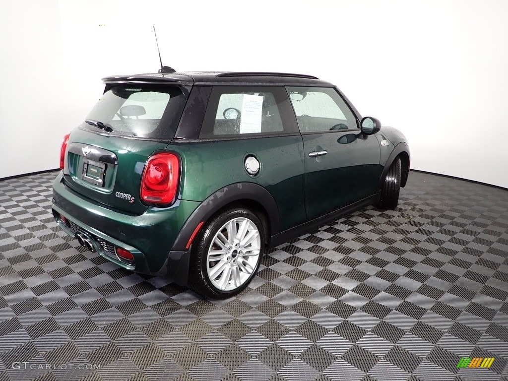 2015 Cooper S Hardtop 2 Door - British Racing Green II Metallic / Black Pearl photo #10