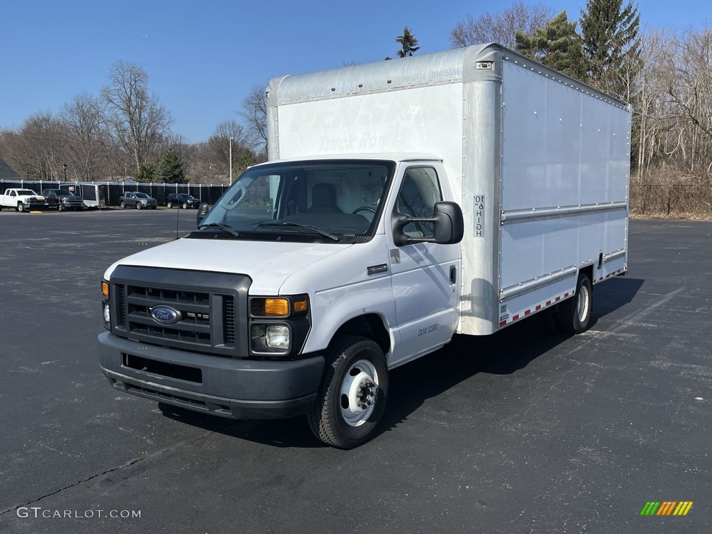 2017 E Series Cutaway E350 Cutaway Commercial Moving Truck - Oxford White / Medium Flint photo #1