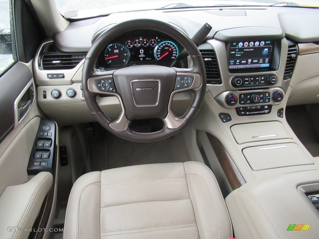 2019 Yukon Denali 4WD - White Frost Tintcoat / Cocoa/Shale photo #15