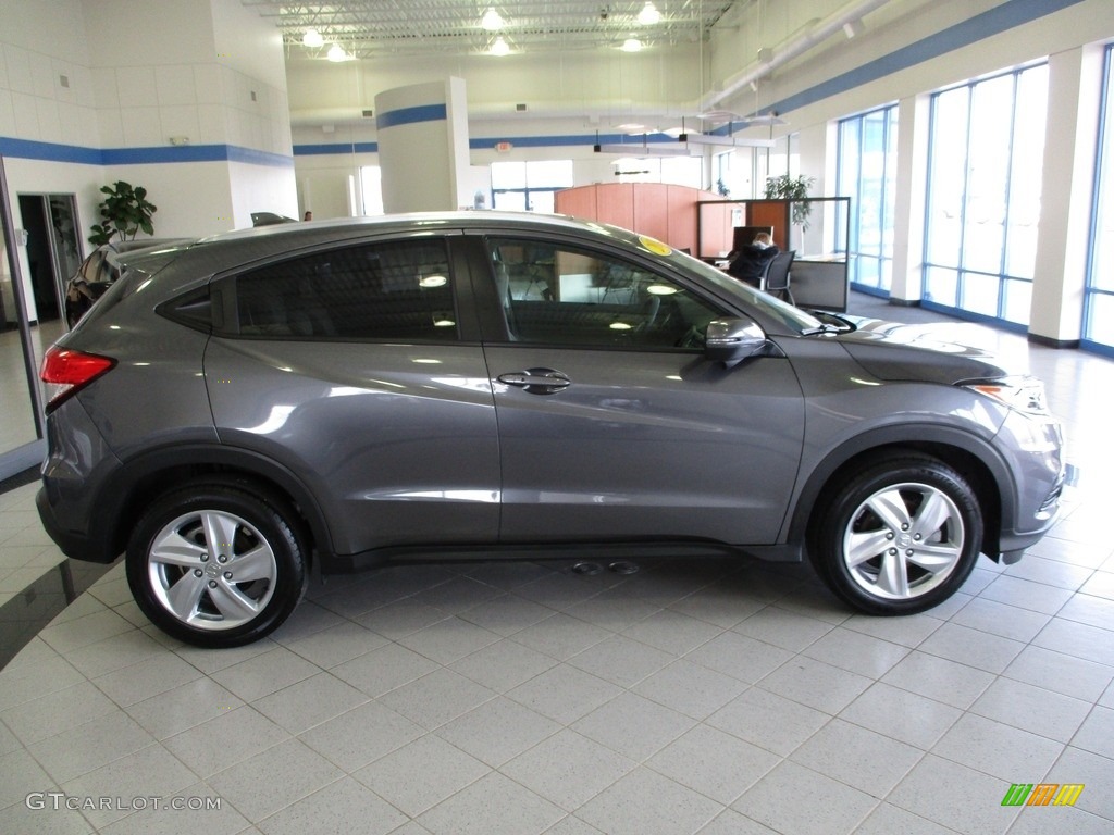 Modern Steel Metallic 2019 Honda HR-V EX AWD Exterior Photo #143891427
