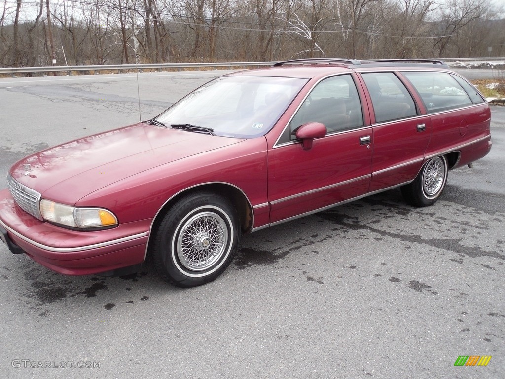 Medium Garnet Red Metallic 1994 Chevrolet Caprice Wagon Exterior Photo #143891784