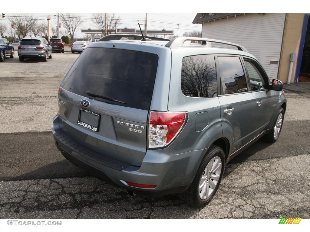 2011 Forester 2.5 X Premium - Sage Green Metallic / Platinum photo #5