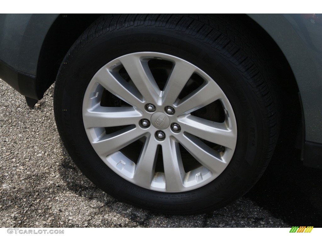 2011 Forester 2.5 X Premium - Sage Green Metallic / Platinum photo #21