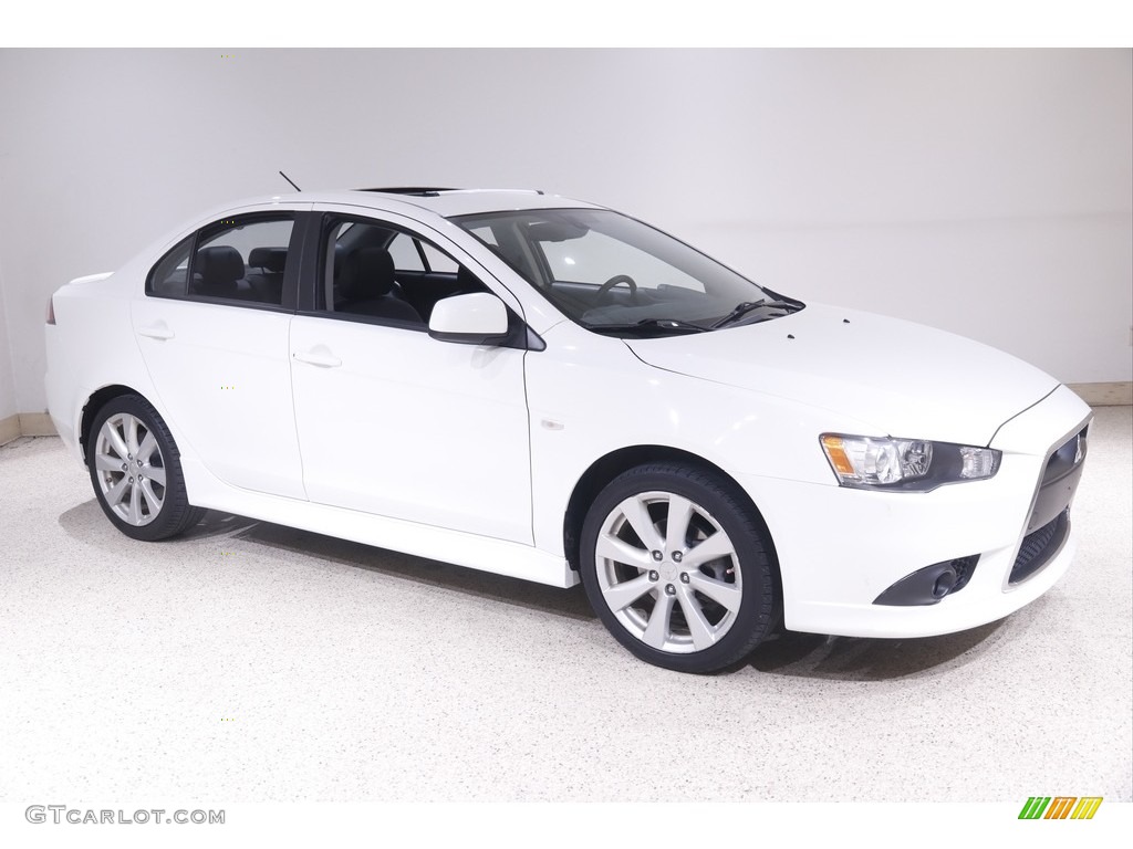 2014 Lancer GT - Wicked White / Black photo #1