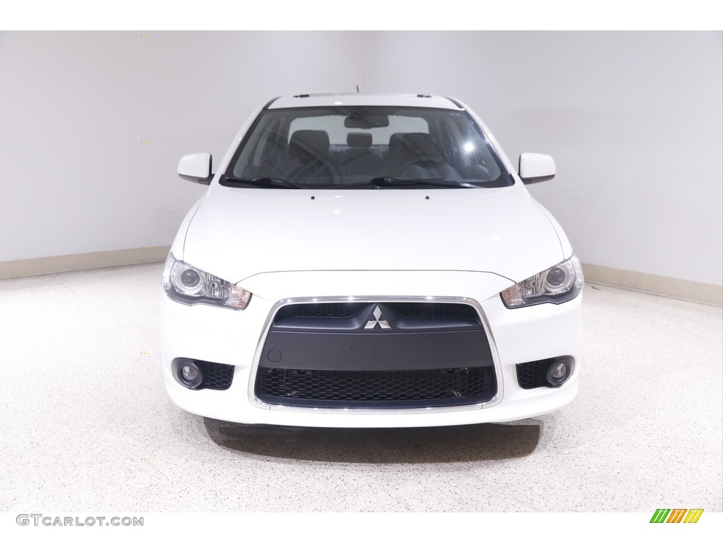 2014 Lancer GT - Wicked White / Black photo #2