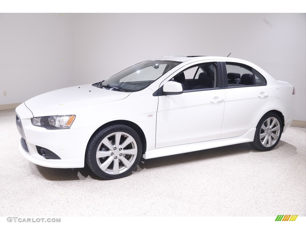 2014 Lancer GT - Wicked White / Black photo #3