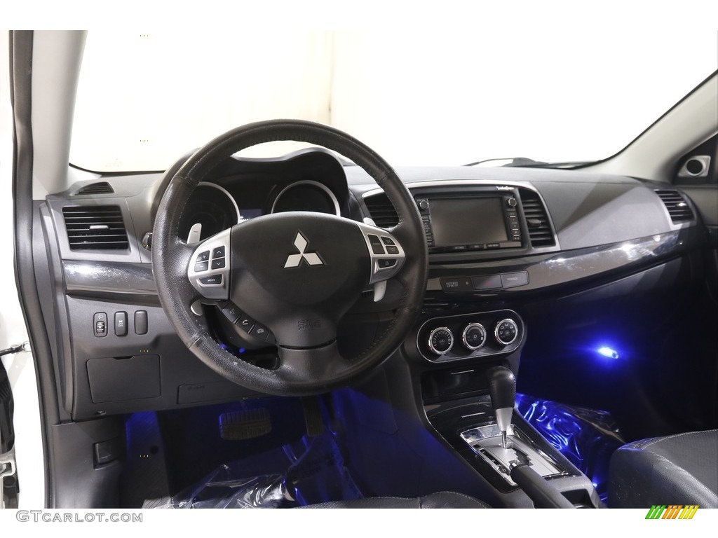 2014 Lancer GT - Wicked White / Black photo #6