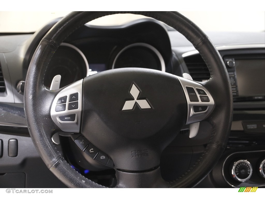 2014 Lancer GT - Wicked White / Black photo #7