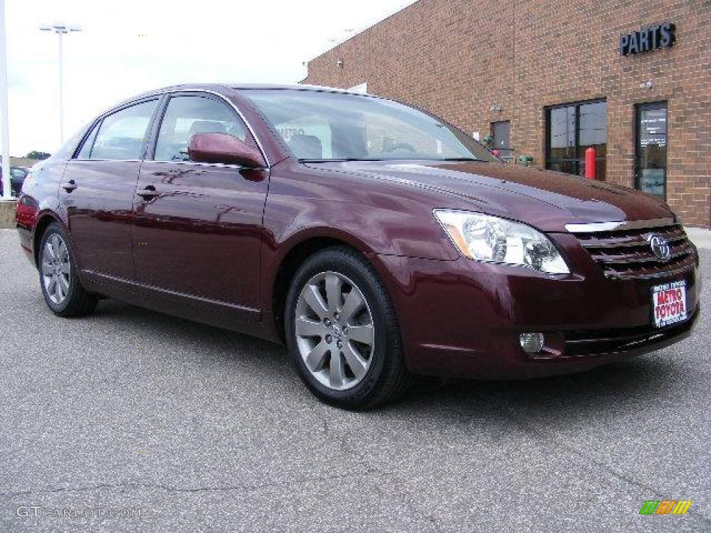 2005 Avalon Touring - Cassis Red Pearl / Dark Charcoal photo #1