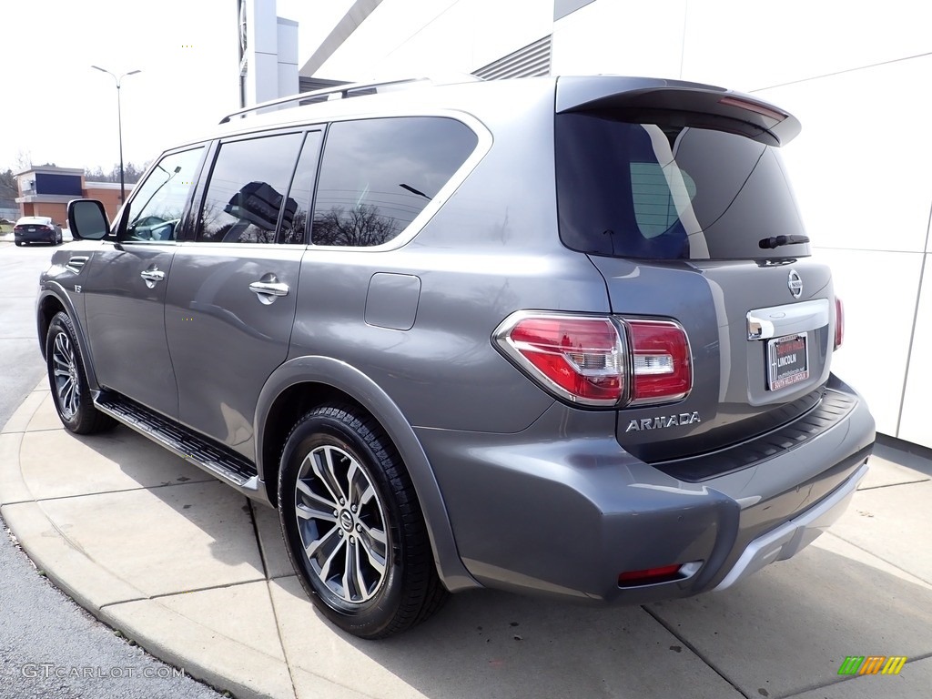 2018 Armada SL 4x4 - Gun Metallic / Charcoal photo #3