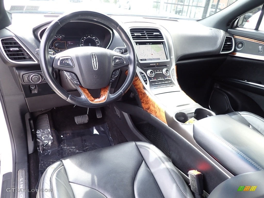 Ebony Interior 2016 Lincoln MKX Reserve AWD Photo #143893212