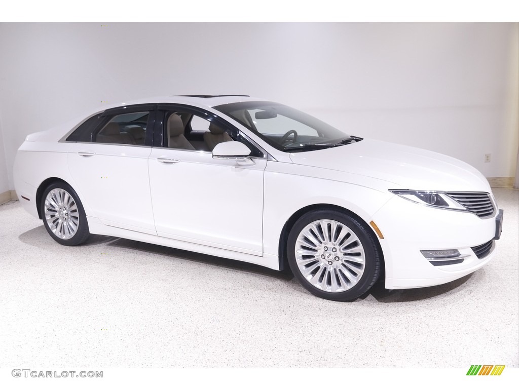 2016 MKZ 3.7 AWD - White Platinum / Cappuccino photo #1