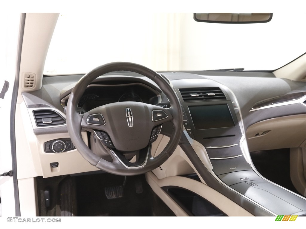 2016 Lincoln MKZ 3.7 AWD Cappuccino Dashboard Photo #143893532