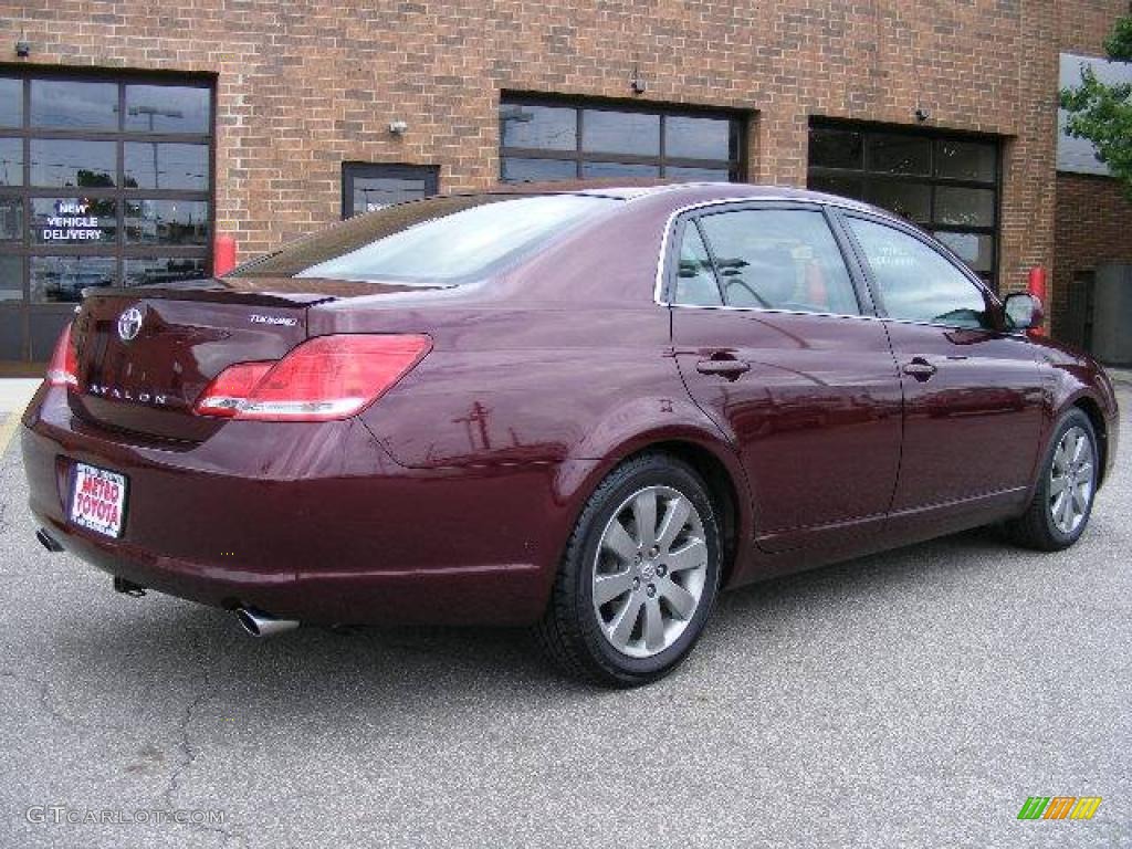 2005 Avalon Touring - Cassis Red Pearl / Dark Charcoal photo #3