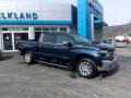 2022 Northsky Blue Metallic Chevrolet Silverado 1500 Limited LTZ Crew Cab 4x4 #143893360