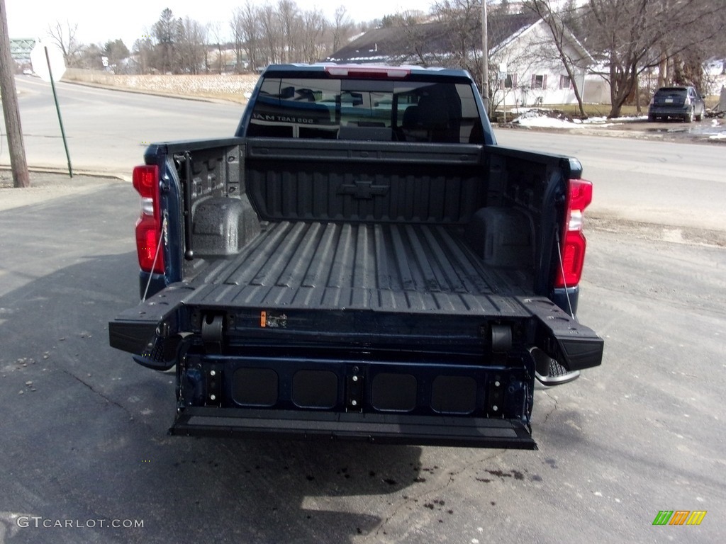 2022 Silverado 1500 Limited LTZ Crew Cab 4x4 - Northsky Blue Metallic / Gideon/­Very Dark Atmosphere photo #9