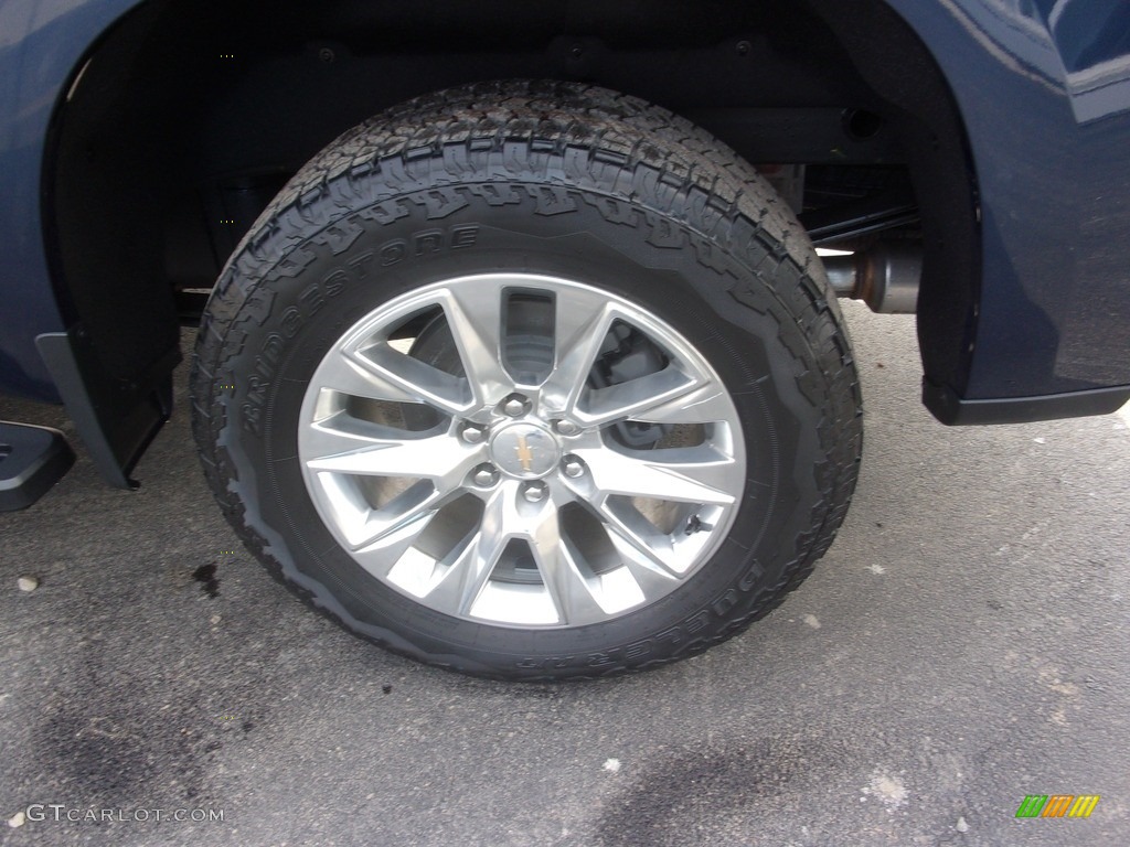 2022 Silverado 1500 Limited LTZ Crew Cab 4x4 - Northsky Blue Metallic / Gideon/­Very Dark Atmosphere photo #12