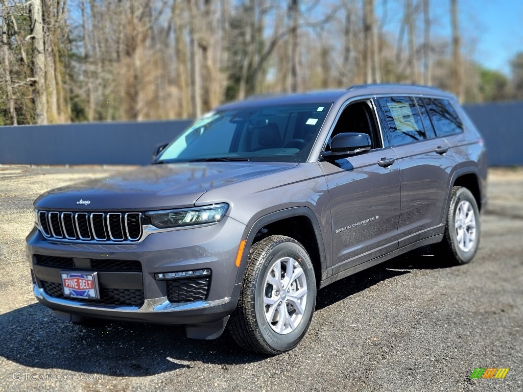 2022 Grand Cherokee L Limited 4x4 - Baltic Gray Metallic / Global Black photo #1