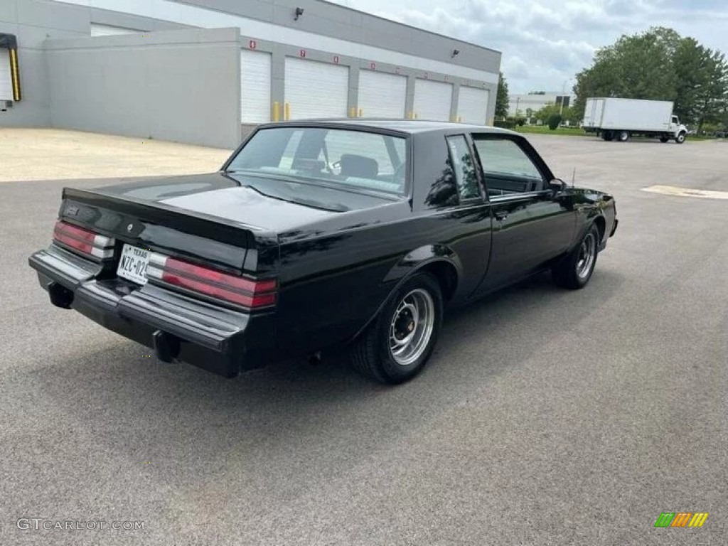 1987 Regal Grand National - Black / Black/Gray photo #3