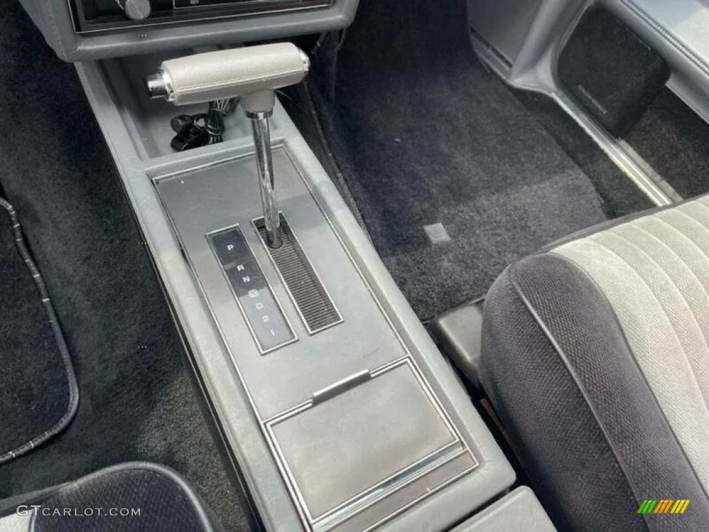 1987 Buick Regal Grand National Transmission Photos