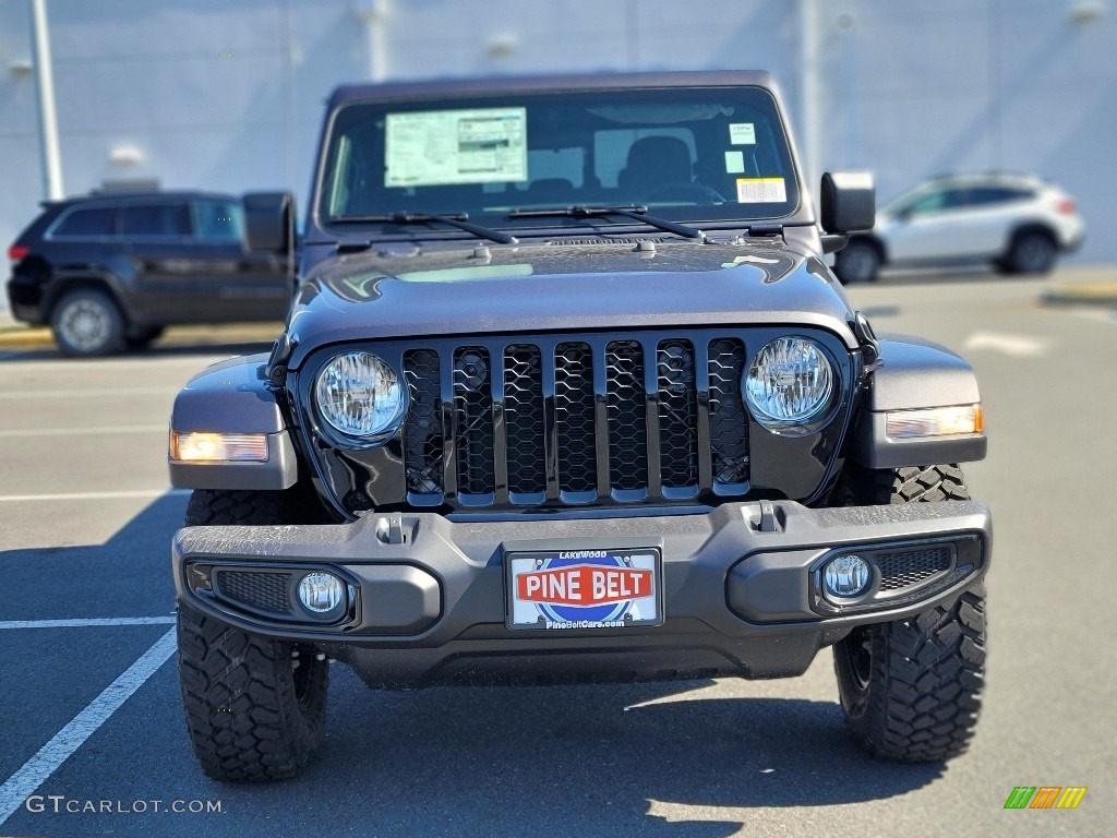 2022 Gladiator Willys 4x4 - Granite Crystal Metallic / Black photo #2