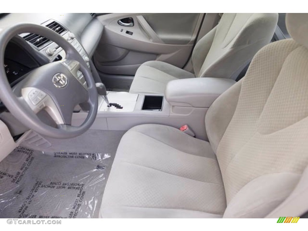 2009 Camry Hybrid - Aloe Green Metallic / Ash photo #3