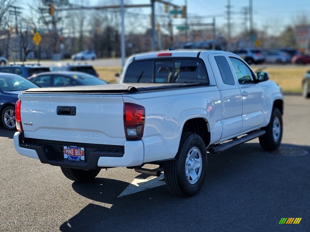 2020 Tacoma SR Access Cab 4x4 - Super White / Cement photo #12