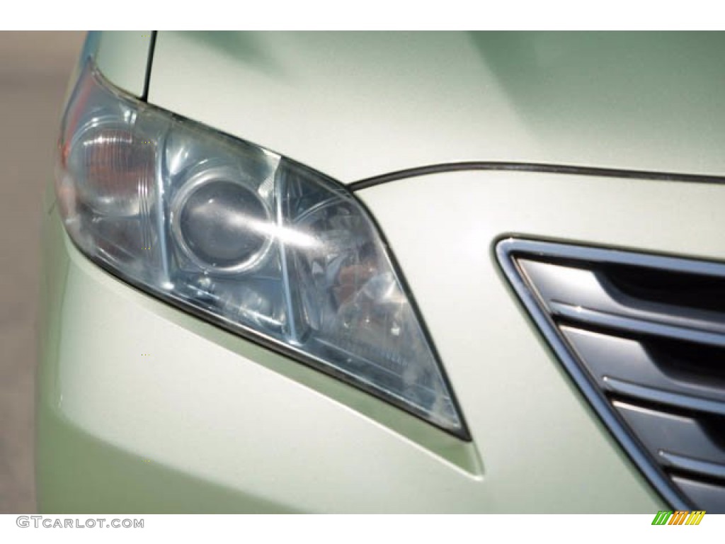 2009 Camry Hybrid - Aloe Green Metallic / Ash photo #8