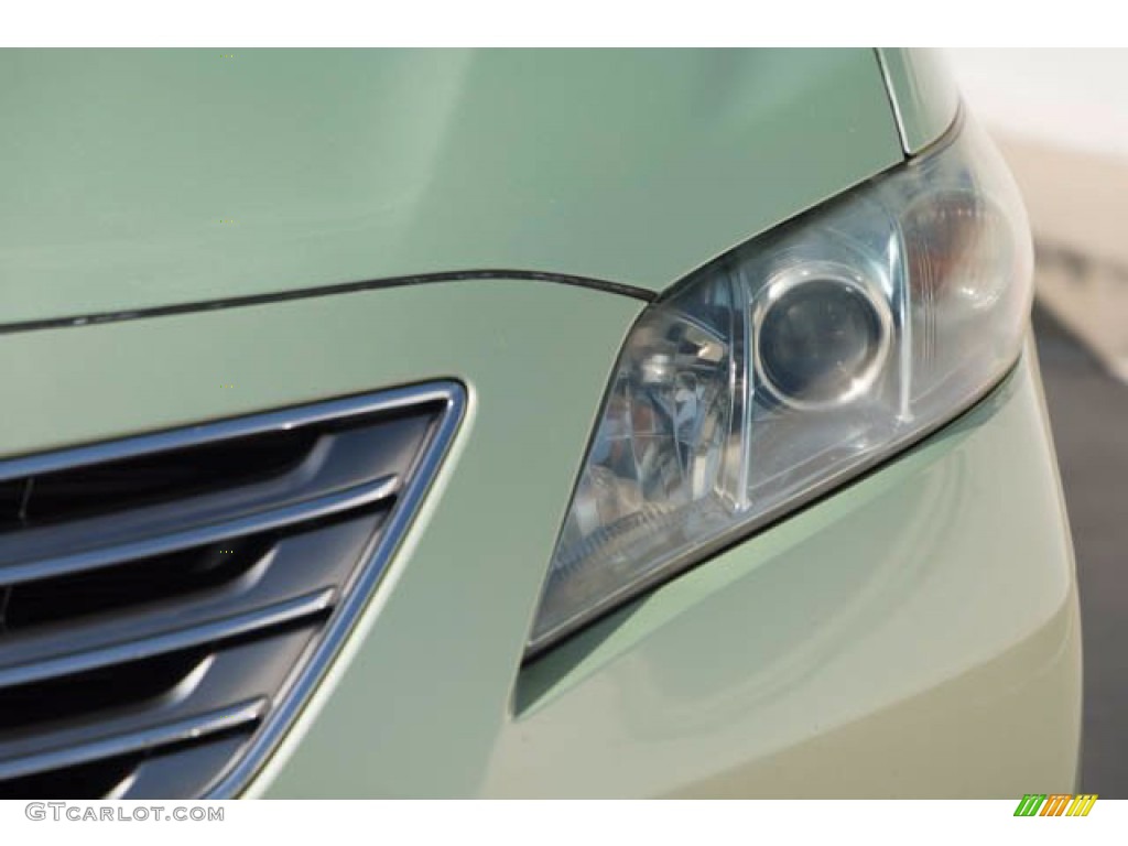 2009 Camry Hybrid - Aloe Green Metallic / Ash photo #9
