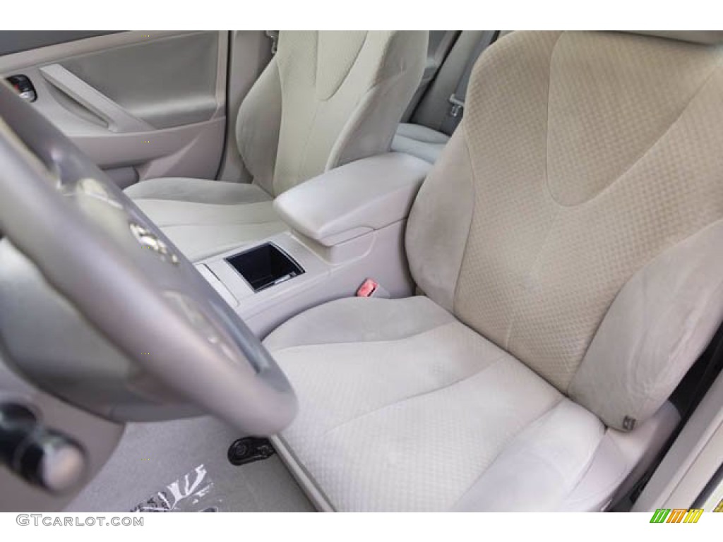 2009 Camry Hybrid - Aloe Green Metallic / Ash photo #19
