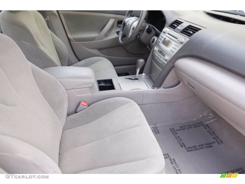 2009 Camry Hybrid - Aloe Green Metallic / Ash photo #24