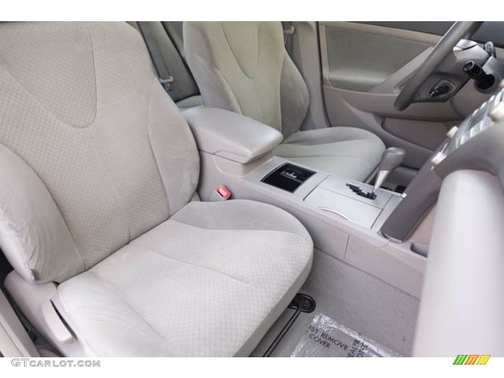 2009 Camry Hybrid - Aloe Green Metallic / Ash photo #25