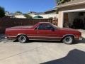 Maroon Metallic 1981 Chevrolet El Camino Royal Knight Exterior