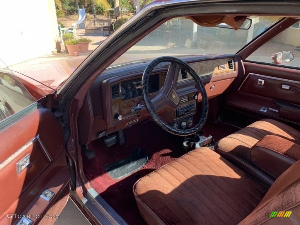 1981 Chevrolet El Camino Royal Knight Interior Color Photos