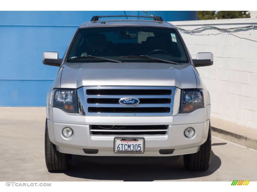 2011 Expedition Limited - Ingot Silver Metallic / Charcoal Black photo #7