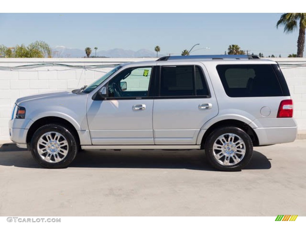 2011 Expedition Limited - Ingot Silver Metallic / Charcoal Black photo #8