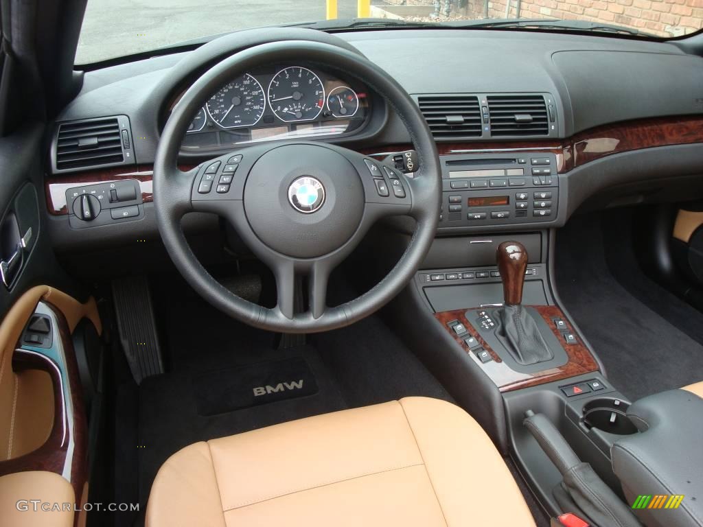 2005 3 Series 330i Convertible - Imola Red / Natural Brown photo #11