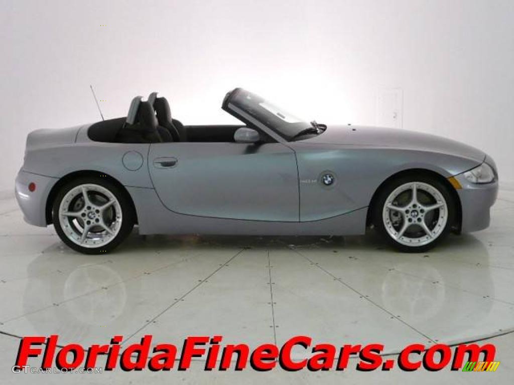 2006 Z4 3.0si Roadster - Silver Grey Metallic / Black photo #4