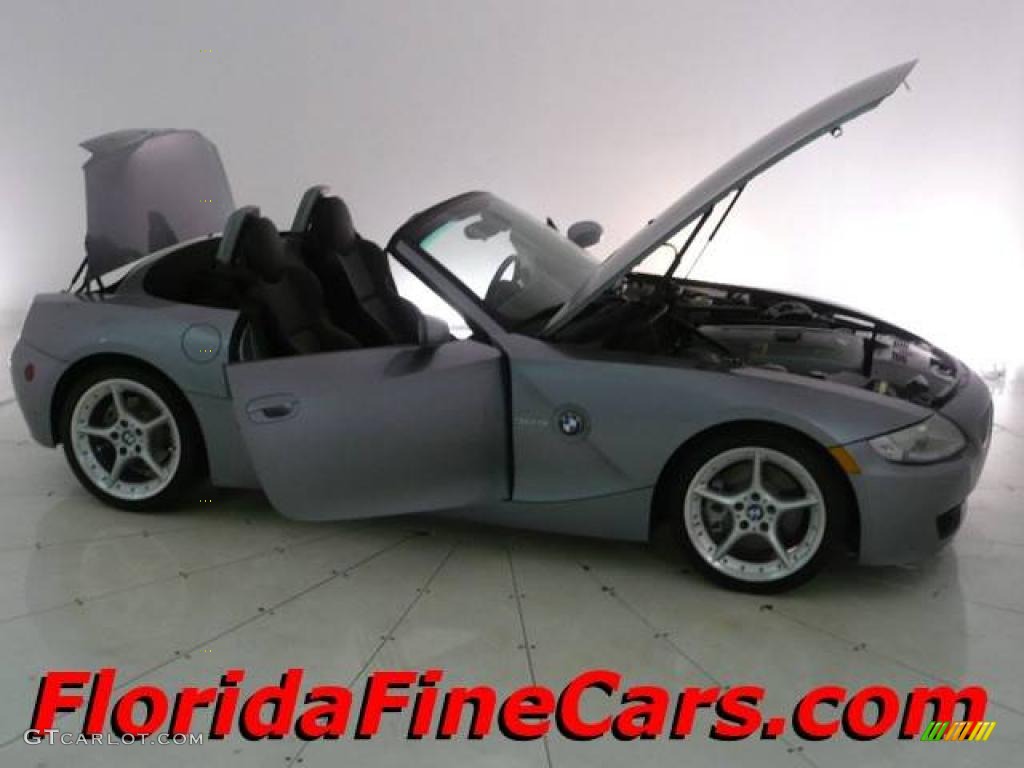 2006 Z4 3.0si Roadster - Silver Grey Metallic / Black photo #7