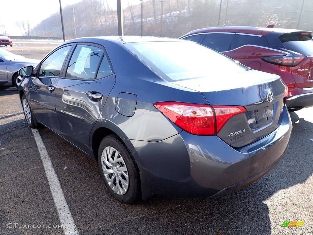 2018 Corolla LE - Galactic Aqua Mica / Black photo #2