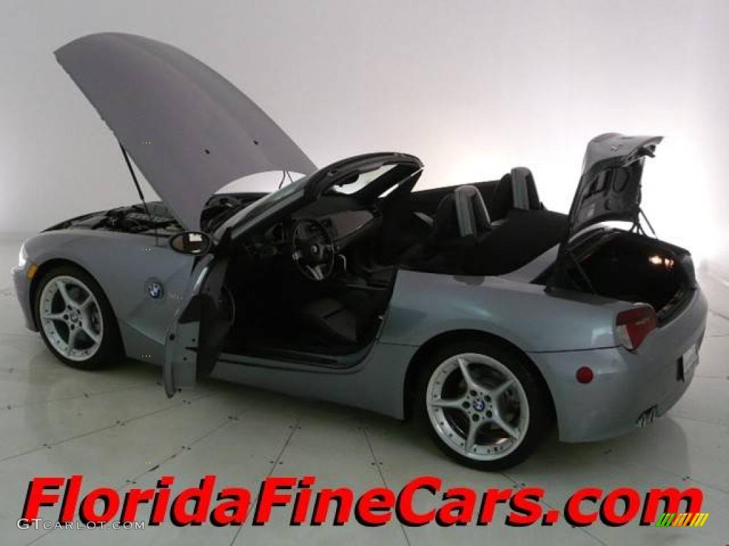2006 Z4 3.0si Roadster - Silver Grey Metallic / Black photo #8