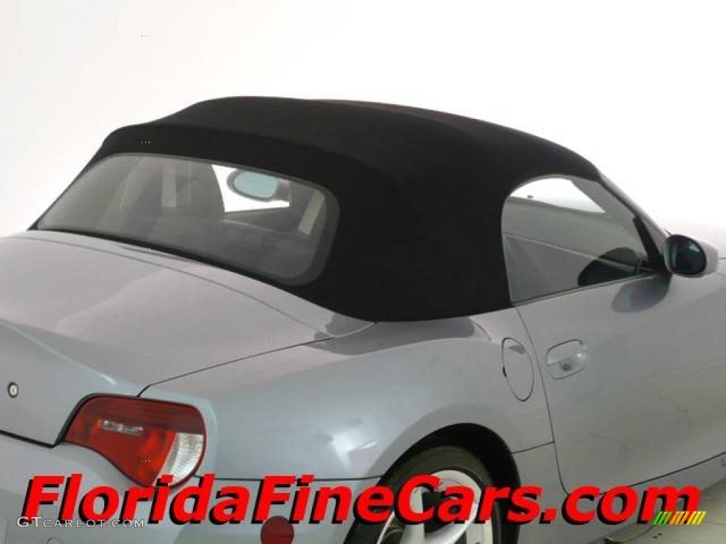 2006 Z4 3.0si Roadster - Silver Grey Metallic / Black photo #9