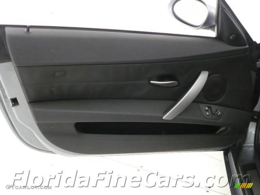 2006 Z4 3.0si Roadster - Silver Grey Metallic / Black photo #12