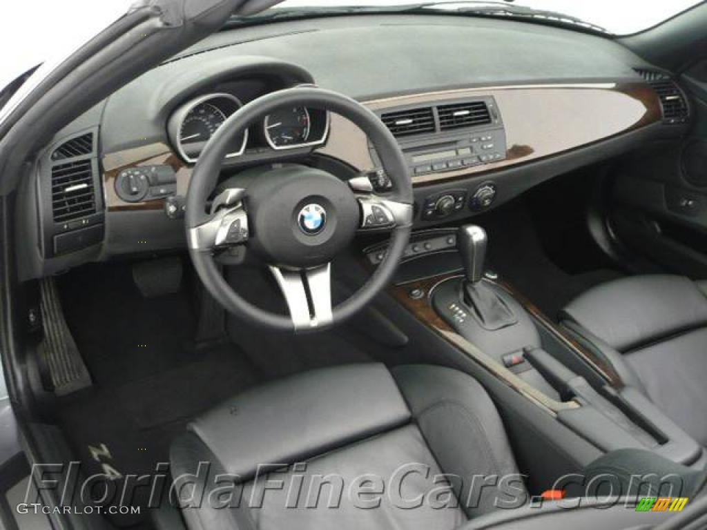 2006 Z4 3.0si Roadster - Silver Grey Metallic / Black photo #13