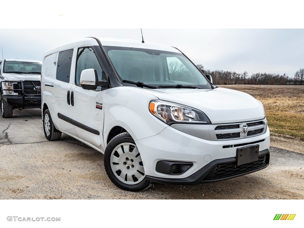 Bright White 2017 Ram ProMaster City Tradesman SLT Cargo Van Exterior Photo #143901156