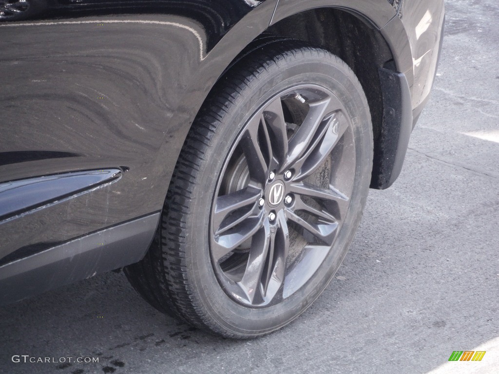 2019 RDX A-Spec AWD - Majestic Black Pearl / Red photo #4