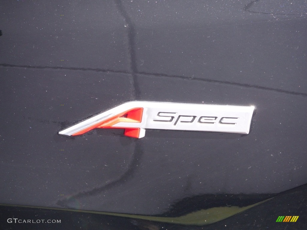 2019 RDX A-Spec AWD - Majestic Black Pearl / Red photo #7