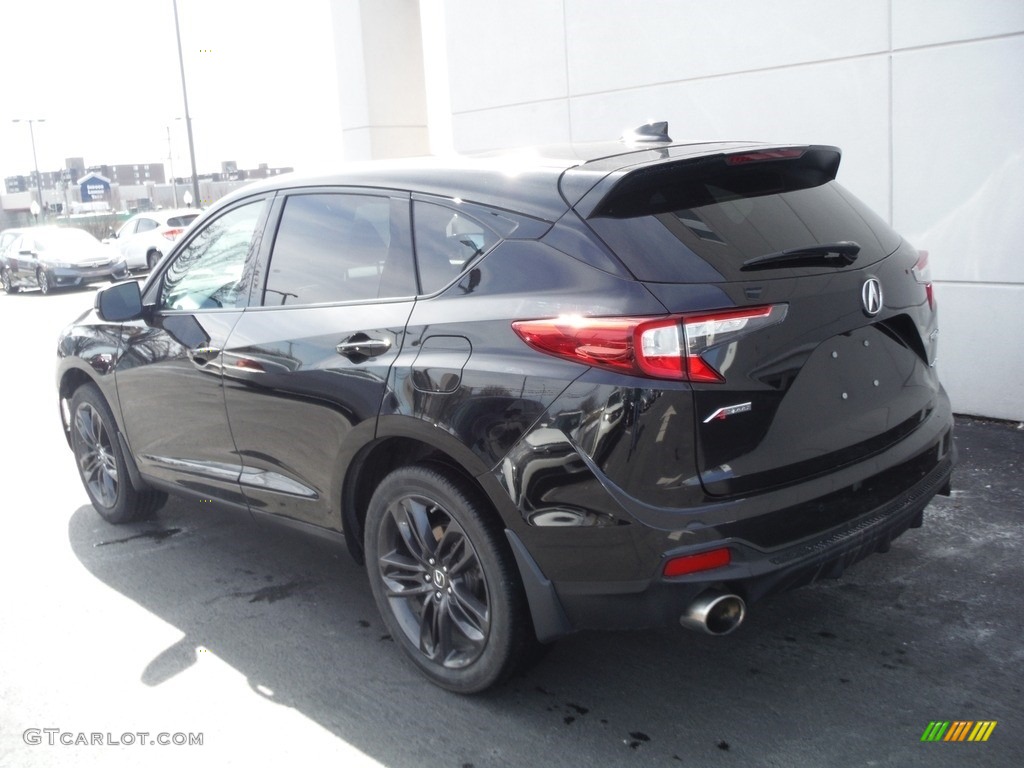 2019 RDX A-Spec AWD - Majestic Black Pearl / Red photo #12